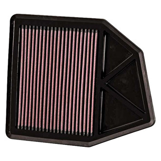 K&N® - 33 Series Unique Red Air Filter (1" H)