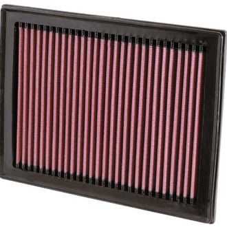 K&N® - 33 Series Panel Red Air Filter (8.813" L x 6.625" W x 1" H)
