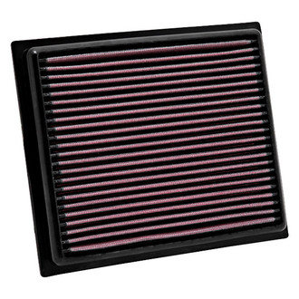 K&N® - 33 Series Panel Red Air Filter (8.688" L x 7.344" W x 1.125" H)