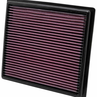 K&N® - 33 Series Panel Red Air Filter (9.625" L x 8.75" W x 1.125" H)