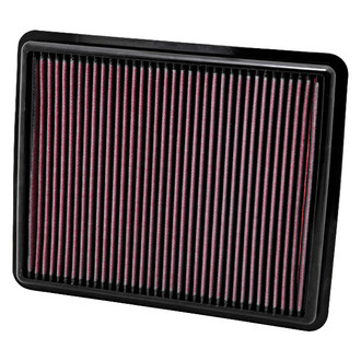 K&N® - 33 Series Panel Red Air Filter (11" L x 9" W x 1" H)