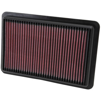 K&N® - 33 Series Panel Red Air Filter (10.75" L x 7.125" W x 1.188" H)