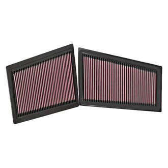 K&N® - 33 Series Unique Red Air Filter (0.688" H)