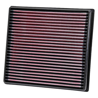 K&N® - 33 Series Panel Red Air Filter (9.938" L x 9.25" W x 1.375" H)