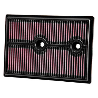 K&N® - 33 Series Panel Red Air Filter (10.438" L x 7.375" W x 1" H)