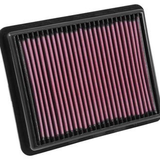 K&N® - 33 Series Panel Red Air Filter (9.875" L x 7.938" W x 1.375" H)