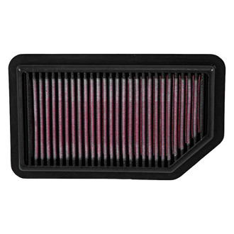 K&N® - 33 Series Panel Red Air Filter (9" L x 5.313" W x 1.031" H)