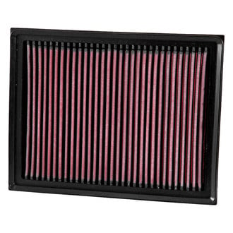 K&N® - 33 Series Panel Red Air Filter (10.063" L x 7.938" W x 1.156" H)