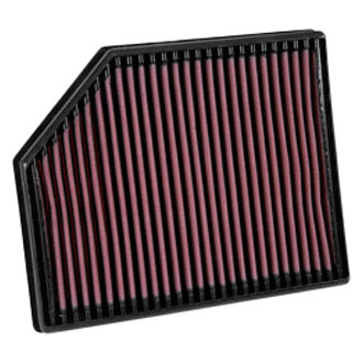 K&N® - 33 Series Panel Red Air Filter (11.063" L x 9.188" W x 1.625" H)