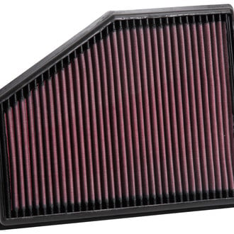 K&N® - 33 Series Panel Red Air Filter (10.688" L x 8.625" W x 1.125" H)