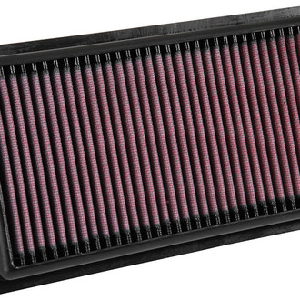 K&N® - 33 Series Panel Red Air Filter (10.563" L x 6" W x 1.125" H)