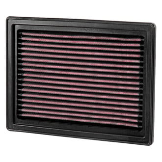 K&N® - 33 Series Panel Red Air Filter (8.063" L x 6.063" W x 1.125" H)