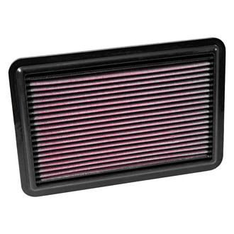 K&N® - 33 Series Panel Red Air Filter (10" L x 6.813" W x 0.875" H)