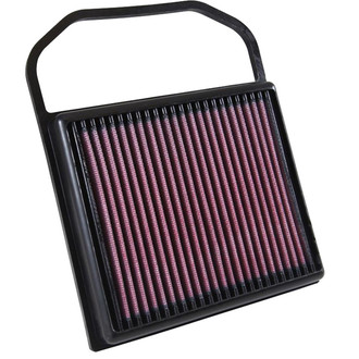 K&N® - 33 Series Panel Red Air Filter (9.25" L x 7.375" W x 1.125" H)