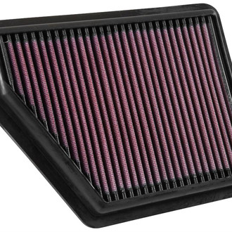 K&N® - 33 Series Panel Red Air Filter (9.281" L x 7.219" W x 1.063" H)
