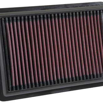K&N® - 33 Series Panel Red Air Filter (9.5" L x 6.438" W x 1" H)