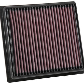 K&N® - 33 Series Panel Red Air Filter (1.563" (40 mm) H)