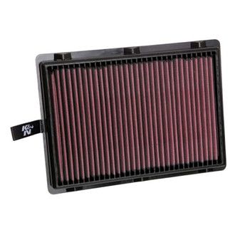 K&N® - 33 Series Panel Red Air Filter (11.938" L x 8.563" W x 1.438" H)