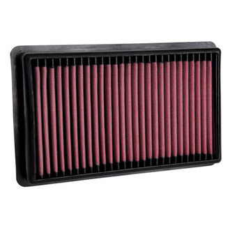 K&N® - 33 Series Panel Red Air Filter (10.875" L x 6.125" W x 1.438" H)