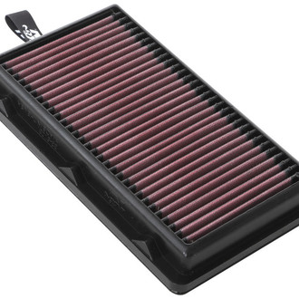 K&N® - 33 Series Panel Red Air Filter (1.5" (38 mm) H)