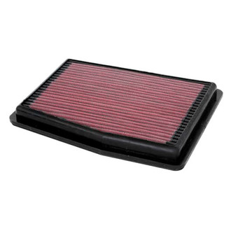 K&N® - 33 Series Panel Red Air Filter (1" (25 mm) H)