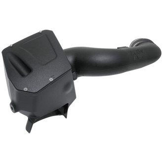 K&N® - 57 Series FIPK Generation II High-Density Polyethylene Black Cold Air Intake System with Red Filter and Intake Pipe