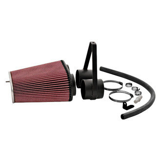 K&N® - 63 Series AirCharger® Cold Air Intake System with Red Filter