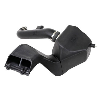 K&N® - 63 Series AirCharger® High-Density Polyethylene Black Cold Air Intake System with Red Filter