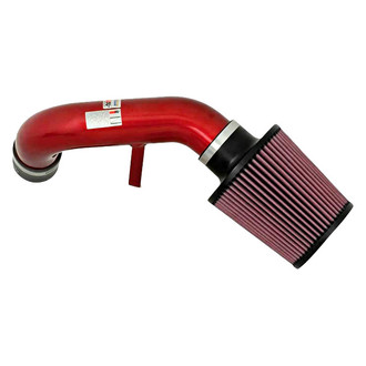 K&N® - 69 Series Typhoon® Aluminum Red Short Ram Air Intake System with Red Filter