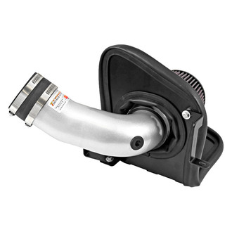 K&N® - 69 Series Typhoon® Aluminum Gunmetal Gray Cold Air Intake System with Red Filter