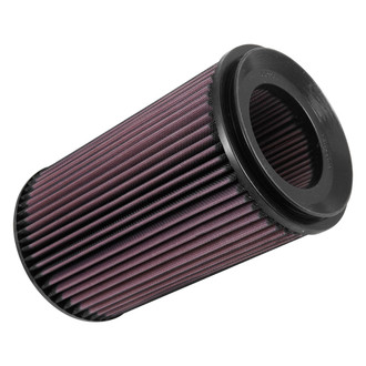 K&N® - E Series Round Straight Red Air Filter (3.5" ID x 6" OD x 10.313" H)