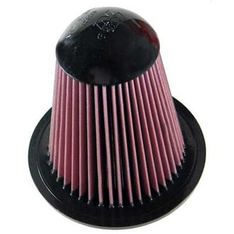 K&N® - E Series Round Tapered Red Air Filter (8" B x 3.875" T x 4.438" ID x 8" OD x 8" H)