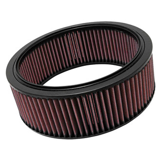 K&N® - E Series Round Straight Red Air Filter (8" ID x 10" OD x 3.5" H)