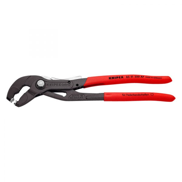 Knipex® - 10" Spring Hose Clamp Pliers with Retainer