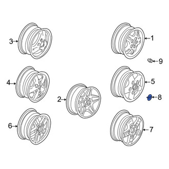 Land Rover OE - Wheel Cap