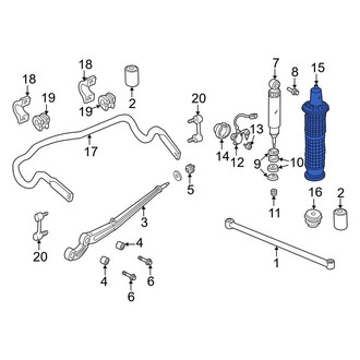 Land Rover OE - Front Air Suspension Spring