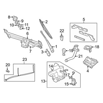 Land Rover OE - Windshield - Wiper & Washer Components