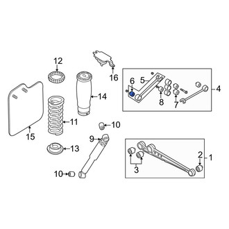 Land Rover OE - Rear Suspension Track Bar Bushing