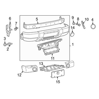 Land Rover OE - Front Bumper - Bumper & Components