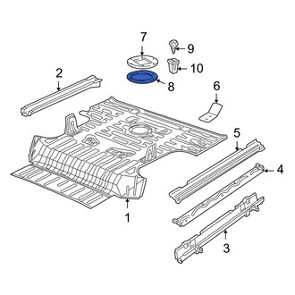 Land Rover OE - Fuel Tank Access Cover Gasket