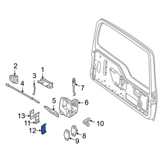 Land Rover OE - Rear Door Latch Assembly