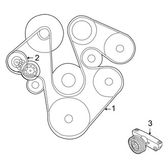 Land Rover OE - Cooling - Belts & Pulleys (HSE / S / SE)