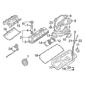 Land Rover OE - Engine Oil Drain Plug