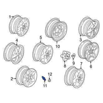 Land Rover OE - Wheel Lug Nut