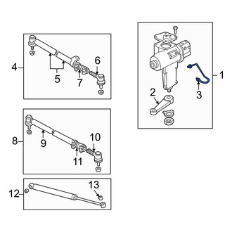 Land Rover OE - Front Power Steering Cylinder Line
