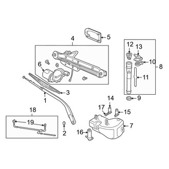 Land Rover OE - Windshield - Wiper & Washer Components