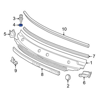 Land Rover OE - Cowl Cover Gasket