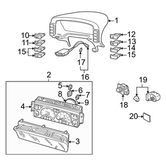 Land Rover OE - Instrument Panel - Cluster & Switches