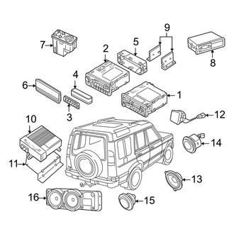 Land Rover OE - Instrument Panel - Sound System (HSE / S / SE)