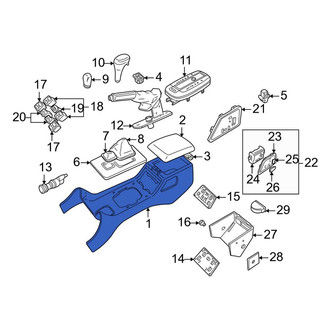 Land Rover OE - Center Center Console